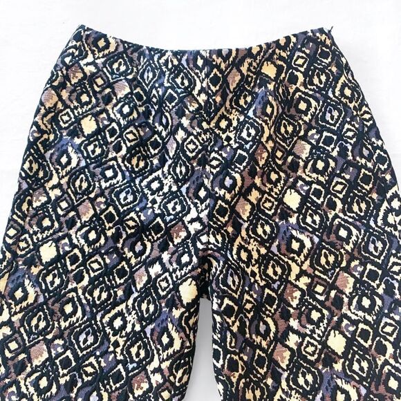Free People Mod Metallic Kick Flare Cropped Pant - Picture 5 of 10